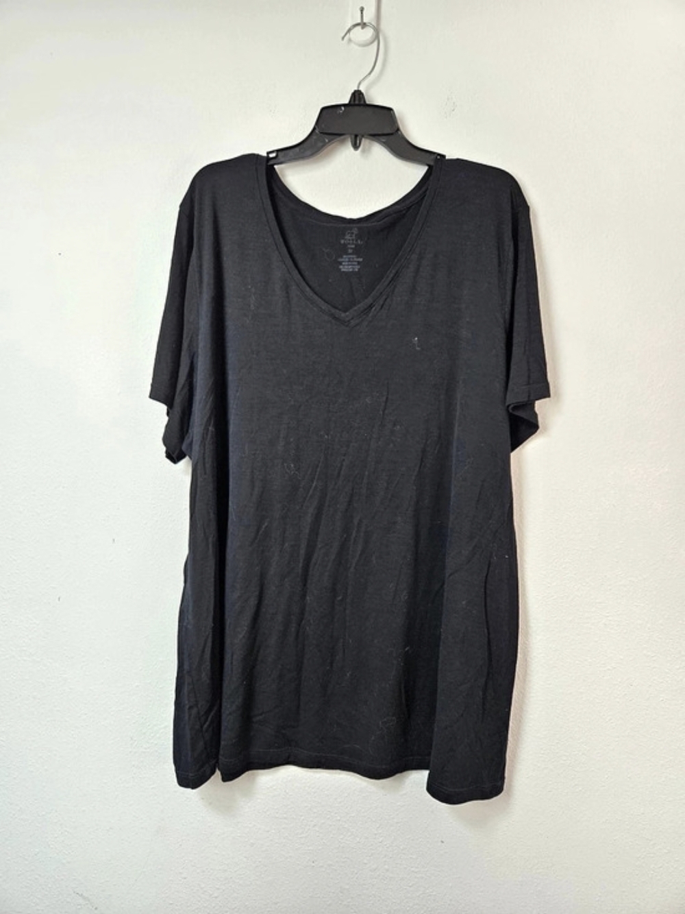 Woolx Junie Tee Size 3X Black